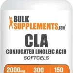 BulkSupplementscom Conjugated Linoleic Acid Softgels - CLA Supplements CLA 2000mg CLA Safflower Capsules CLA Pills - 2 (New)