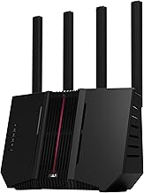 61WJ7bgUJrL._AC_UY218_ ASUS RT-BE9700 WiFi 7 Router Tri-Band 6GHz 9.7 Gbps x2 WAN Mesh Coverage up to 2500 Sq. Ft. Subscription Free N (New) - Image 1