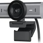 Logitech MX Brio Ultra HD 4K Webcam Collaboration and Streaming - Graphite Ideal for collaboration and streaming Show M (New)
