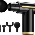 YUESHANHE Massage Gun Electric Massager Suitable for Whole Body to Relieve Fatigue Replaceable Massage Head Impact Mass (New)
