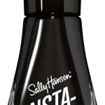 Sally Hansen Insta-Dri Back to Black Quick Dry Long Lasting Opaque ShinyBlack Nail Polish (New)