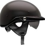 BELL Pit Boss Motorcycle Half Helmet Matte Black XXX-Large Low profile motorcycle half helmet with proprietary arami (New)