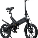 Jetson Haze Electric Bike Pedal Assist Foldable LED Headlight Taillight Twist Throttle Anti-Theft Locking Mechanism (New)