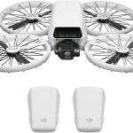 DJI Flip Two-Battery Combo Without Screen Remote Controller Under 249 g Drone With 4K UHD Camera for Adults Palm Takeo (New)