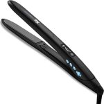 Bio Ionic 10X Styling Iron Hair Straightener with 1" Sonic Vibrating Plates Flat Iron with Ion Generating Mineral Comple (New)