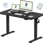 FLEXISPOT EN1 One-Piece Standing Desk Electric Adjustable with 4 Memory Presets 176 LBS Capacity Stable Quiet Seamle (New)