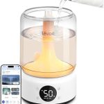 LEVOIT Smart Humidifier for Bedroom 4.2L Top Fill Cool Mist for Large Room Easy Clean 21dB/42H Runtime for Baby/Plant (New)