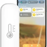 Zigbee Temperature and Humidity SensorTuya Hub RequiredKid Safety 2-in-1 Monitor for Home AutomationReal-time Environ (New)