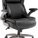 Staples Randolph Big &amp Tall Bonded Leather Executive Chair 400 lb Cap Ergonomic design built for durability and extra (New)