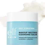 elf SKIN Holy Hydration! Makeup Melting Cleansing Balm 2 oz Hyaluronic Acid Solid-to-Oil Texture Cleanser &amp Makeu (New)