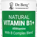 Dr Berg Natural Vitamin B1 B6 B12 Complex - Allithiamine Vitamin B1 Supplement with 8 Essential Vitamin B Complex for Men (New)