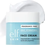 elf SKIN Holy Hydration! Face Cream with Hyaluronic Acid Fragrance Free Niacinamide &amp Peptides Nourishing Moisturize (New)