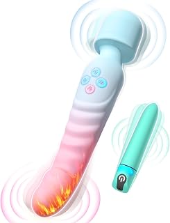 61db-JVPhJL._AC_UL320_ G Spot Wand Bullet Set s Toys for Women Clitoral Dildo with 7 Vibrating Modes Waterpro (New) - Image 1