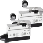 FOCMKEAS 2 Pcs AZ-7141 Micro Limit Switch 5A 250VAC Micro Switch SPDT Pivot Roller Lever 1 NO1 NC Limit Switches for (New)