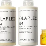 OLAPLEX Wash &amp Shine Hair Kit Shampoo &amp Conditioner Bonding Oil Immediately Softer Stronger Hair Repairs Everyday D (New)