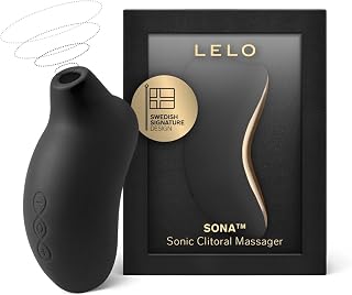 61eT41cV5GL._AC_UL320_ LELO SONA Sonic Clitoral Massager Clitoral Stimulator Black This sonic clitoral massager uses gentle sonic waves de (New) - Image 1