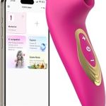 Sucking Rose Toys for Women clit Sucker 9 Sucking Modes APP Remote ControlG Spot s (New)