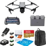 DJI Air 3S Fly More Combo RC 2 Drone Bundle with 128GB Card &amp Backpack DJI Air 3S Bundle With RC 2 3 Batteries 128GB (New)