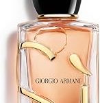 Armani Beauty Si Eau de Parfum Sweet Aromatic Rose Perfume for Women Long Lasting Fragrance with Blackcurrant Rose (New)