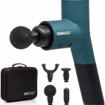 Ekrin Athletics B37v2 Massage Gun - Deep Tissue Massage with High-Powered Brushless Motor - Ergonomic Back Massager for Pa (New)