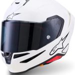 Alpinestars S-R7 Helmet Men's Motorcycle Full-Face Road Track Carbon Composite Shell Advanced Aerodynamics (New)