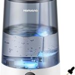 Homvana Cool Mist Humidifiers for Bedroom Baby Large Room 3.6L Grey 23dB Quiet 360° Rotatable 36H Runtime BPA Fr (New)