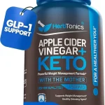 Herbtonics Apple Cider Vinegar Keto BHB GLP-1 Support 60 Capsules Appetite Cravings Weight Management Metabolism S (New)
