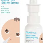 Frida NoseFrida Saline Mist Spray Nasal Decongestant 068 fl oz Baby Saline Nasal Spray for Allergy &amp Congestion Relie (New)