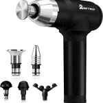 Deep Tissue Massage Gun for Athlete with Metal HeadRelieve Sore Muscle-R20 12 Hrs Battery Life90W High-Powered Brushle (New)