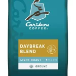 Caribou Coffee Light Roast Ground Coffee 100% Arabica Coffee - Daybreak Morning Blend 20 Ounce Bag (New)