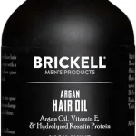 Brickell Men's Argan Oil for Hair Lightweight Hair Oil Treatment For Men With Argan Oil Hydrolyzed Proteins and Vitami (New)