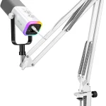 FIFINE AmpliGame AM8TW Gaming XLR/USB Microphone Kit Streaming Dynamic Mic Computer Mic with Controllable RGB Headphone (New)