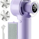 coldSky Fabric Shaver Large Lint Remover with Brush 2 in 1 Sweater Shaver Digital Display 3 Speeds 6-Leaf Blades 1200 (New)