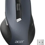 Acer Wireless Mouse for Laptop 24GHz Computer Mouse 3 Adjustable 1600 DPI Office Cordless USB Mice with USBA Receiver (New)