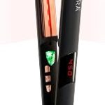 Sutra Professional IR2 Flat Iron Ionic Infrared Hair Straightener with Adjustable Temperature Auto Shut-Off Swivel Co (New)