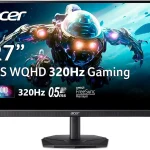 Acer Nitro 27in QHD 2560x1440 IPS 320Hz Gaming Monitor KG271U F3bmiipx 05ms AMD FreeSync Premium 2xHDMI 21 DisplayP (New)