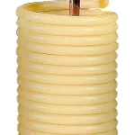 Candle by the Hour 80-Hour Vertical Candle Eco-friendly Natural Beeswax with Cotton Wick (New)
