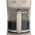 BELLA 12-Cup Programmable Coffee Maker with No-Drip Glass Carafe Oatmilk (New)