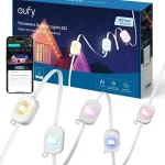 eufy Permanent Outdoor Lights E22 100ft with 60 Triple-LED Lights Smart RGBWW for Christmas Daily and Holiday Up to I (New)