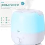 Frida 3-in-1 Cool Mist Humidifier for Large Rooms Bedroom Diffuser Allergy Relief 60 Hour Runtime Nightlight Auto (New)