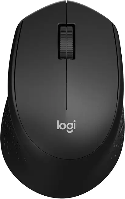61qm452yy-L._AC_UY654_FMwebp_QL65_ Logitech M330 Silent Plus Full Size 24 GHz Wireless Mouse - Black Silent lightweight 24 GHz USB-A Nano Receiver 100 (New) - Image 1