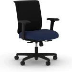 HON Convergence Ergonomic Office Chair Office Desk Computer Chair Indigo Fabric ergonomic desk chair with lumbar suppo (New)