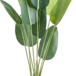 VEVOR Artificial Bird of Paradise Tree 5 FT Tall Faux Plant PE Material &amp Anti-Tip Tilt Protection Low-Maintenance Plan (New)