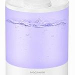 MegaWise Healthy Top-Refill Cool Mist Humidifiers for Bedroom 24dB Ultrasonic Air Vaporizer with Water Filter for Baby [P (New)
