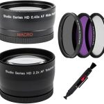 58mm Professional Accessory Kit for Canon Nikon Panasonic Sony Pentax Olympus Camera Camcorder Lens (New)