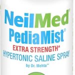 NeilMed PediaMist Extra Strength Hypertonic Saline Spray for Kids   Hypertonic Saline Nasal Saline Spray   Drug-Free Pres (New)