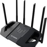 ASUS TUF Gaming BE6500 WiFi 7 Router Dual-Band Up to 6.5 Gbps Wireless Game Accelerator Multi-Link Operation MLO (New)