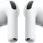 Apple AirPods Pro 3 Wireless Earbuds with Active Noise Cancellation Live Translation Heart Rate Sensing Hearing Aid Fe (New)