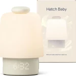 Hatch Baby Sound Machine &amp Night Light Routine Builder Putty White noise machine night light toddler &amp kid time-to-r (New)