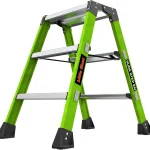 Little Giant Ladders Sure Step 3-Step Fiberglass Step Stool Type IAA 375 lb Weight Capacity ANSI Certified Extra Heavy (New)